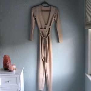 Sheer & shimmery jumpsuit